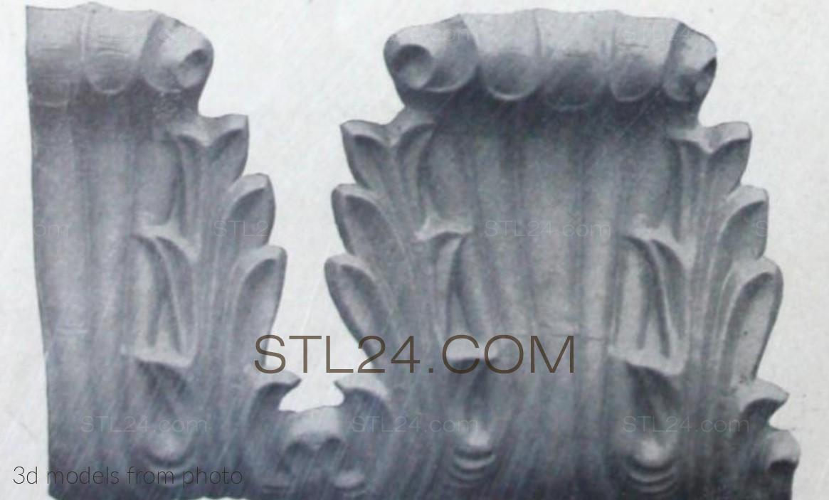 Фризы (FRIESE_1625 -  | 3D model 3DSMAX / OBJ / STL) 3D модель для ЧПУ станка
